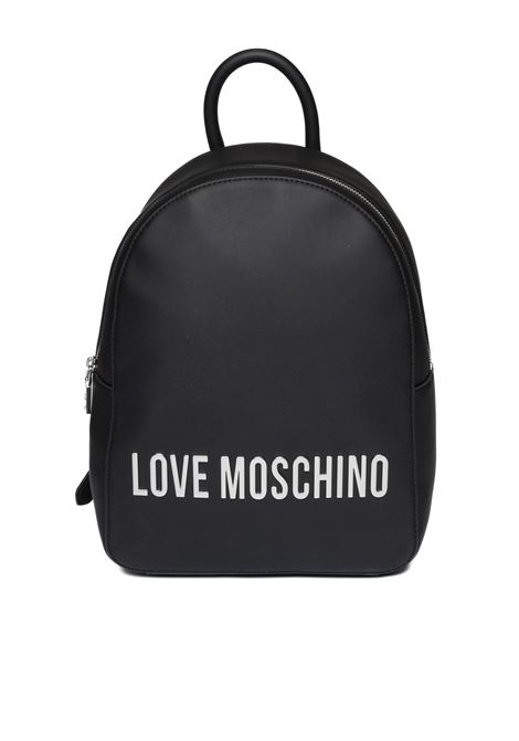 black logo backpack LOVE MOSCHINO | JC4193PP1MKD0-00B